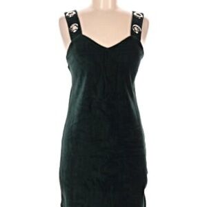 Wild Fable Green Velvet Mini Dress